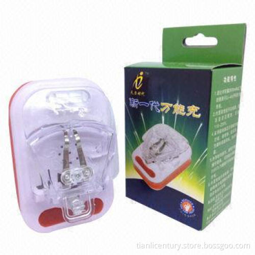 Mobile Phone Charger with Flashing Color Light, Ideal for Nokia, Motorola, and Sony Ericsson